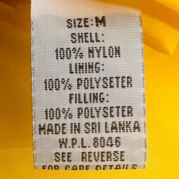 Reversible Yellow and Blue Vest Green Dog Size M 100% polyester Side pockets - Picture 11 of 11